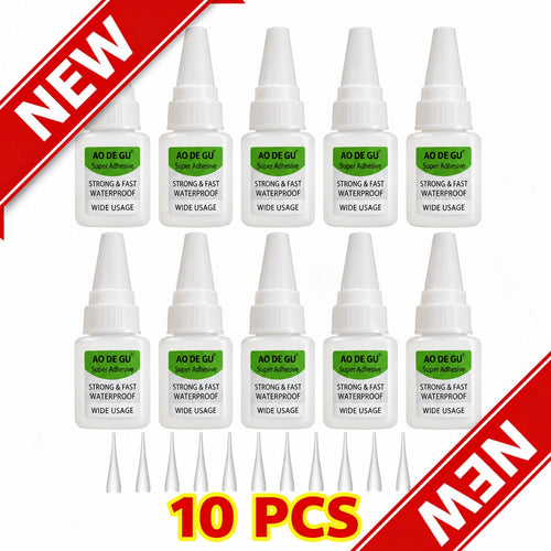 FixBond 10-Pack Fast-Setting Super Glue – Quick Repair Adhesive