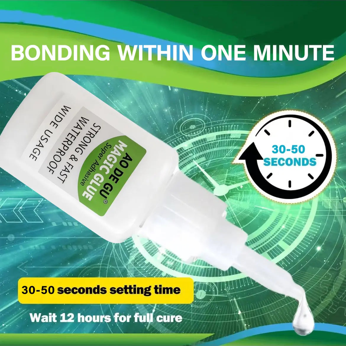 FixBond 10-Pack Fast-Setting Super Glue – Quick Repair Adhesive