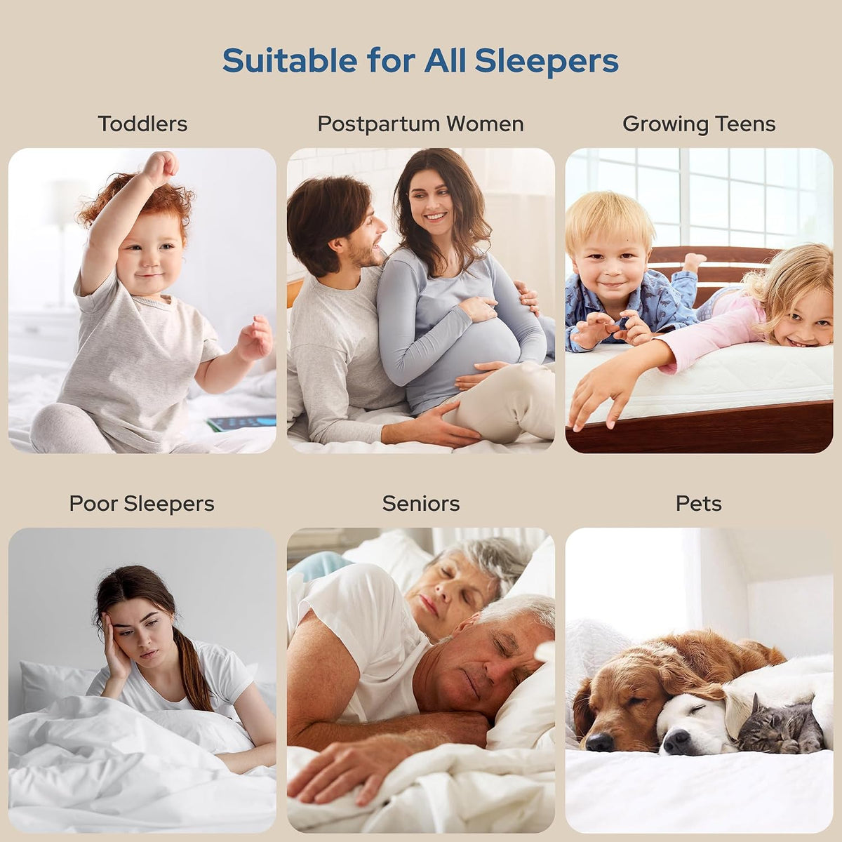 CloudGuard Waterproof Mattress Protector – Soft Deep Pocket Queen Cover