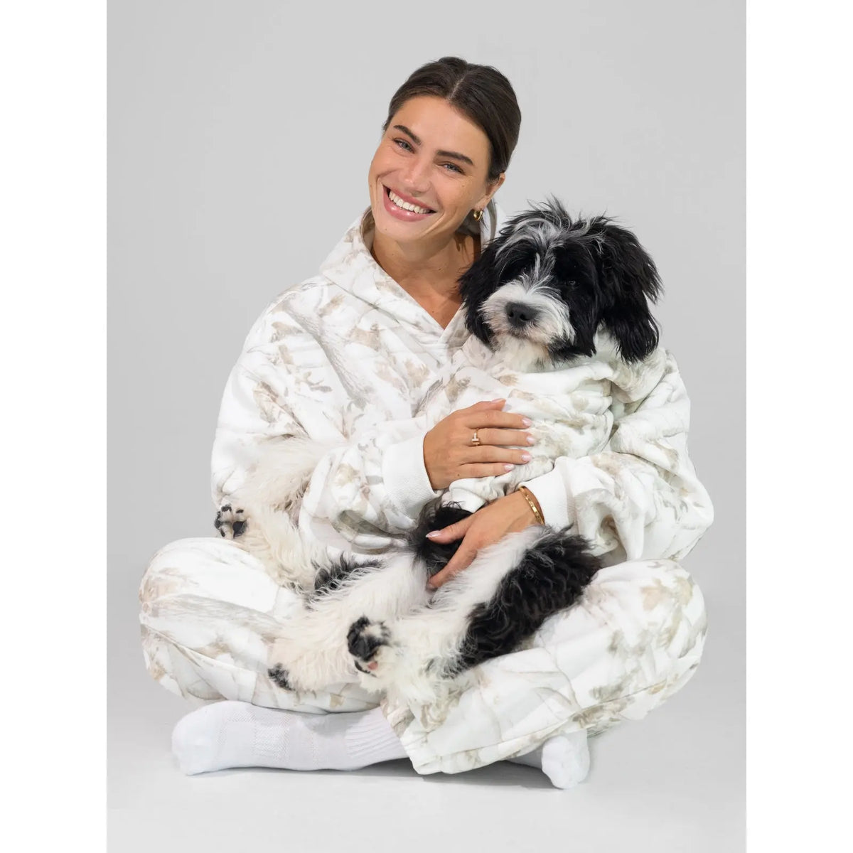 CamoPaws Cozy Pet Hoodie – Soft Matching Camouflage Hoodie