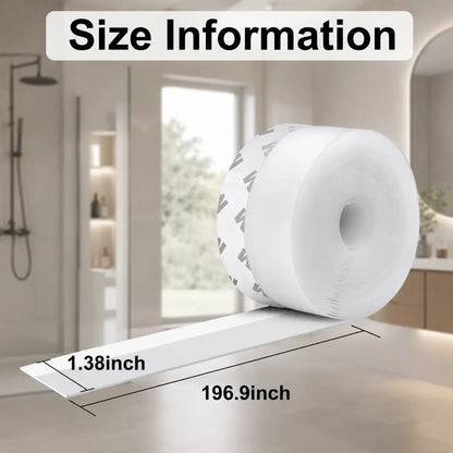 SealEase Weatherproof Sealing Tape – 32.8FT Door & Window Draft Blocker