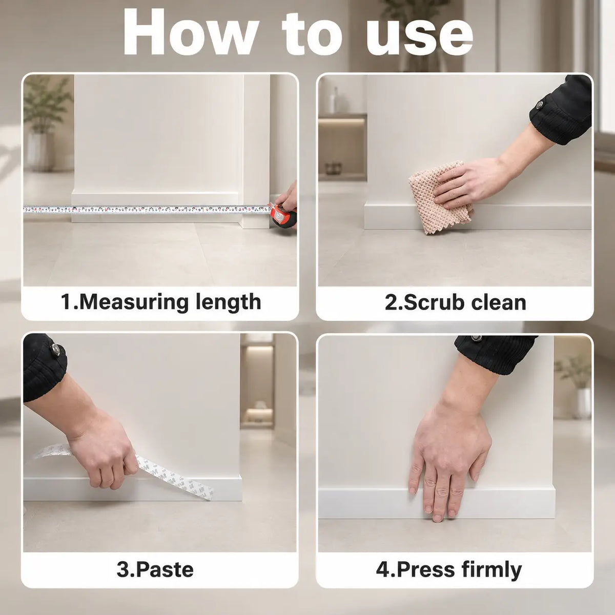 SealEase Weatherproof Sealing Tape – 32.8FT Door & Window Draft Blocker