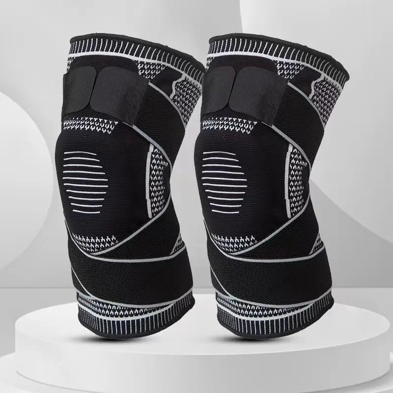 FlexGuard Knee Support Sleeves – 2-Pack Compression Support for Sports & Fitness