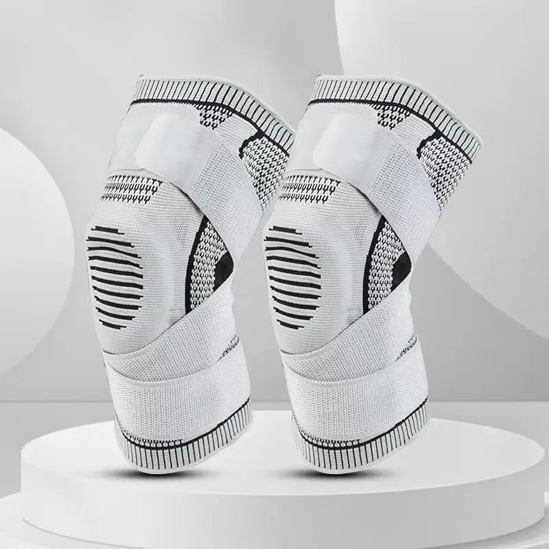 FlexGuard Knee Support Sleeves – 2-Pack Compression Support for Sports & Fitness