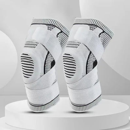 FlexGuard Knee Support Sleeves – 2-Pack Compression Support for Sports & Fitness