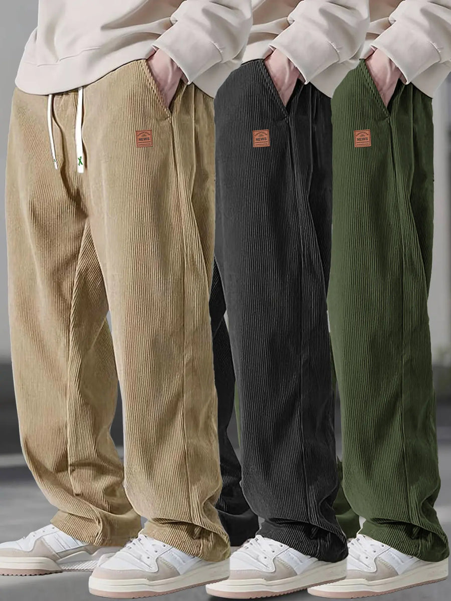 Relaxed corduroy pants