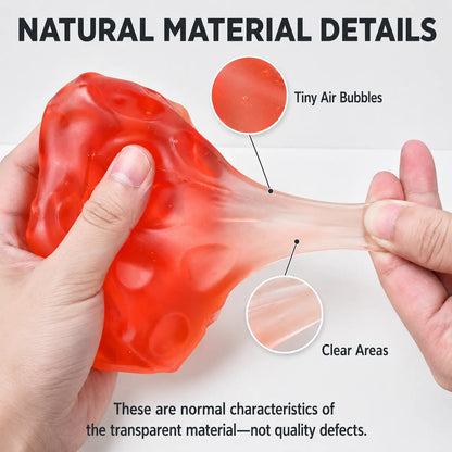 CheesePop Squishy Cube – Soft ASMR Sensory Stress Relief Toy