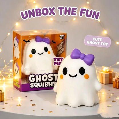 BooSquish Ghost Toy – Cute Halloween Squishy Decor