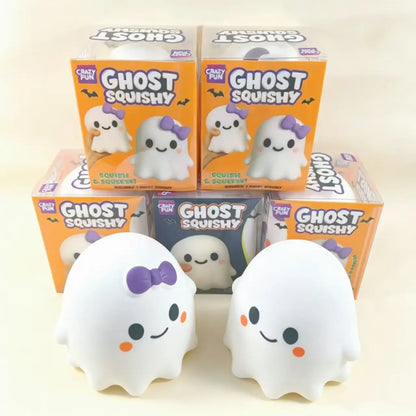 BooSquish Ghost Toy – Cute Halloween Squishy Decor