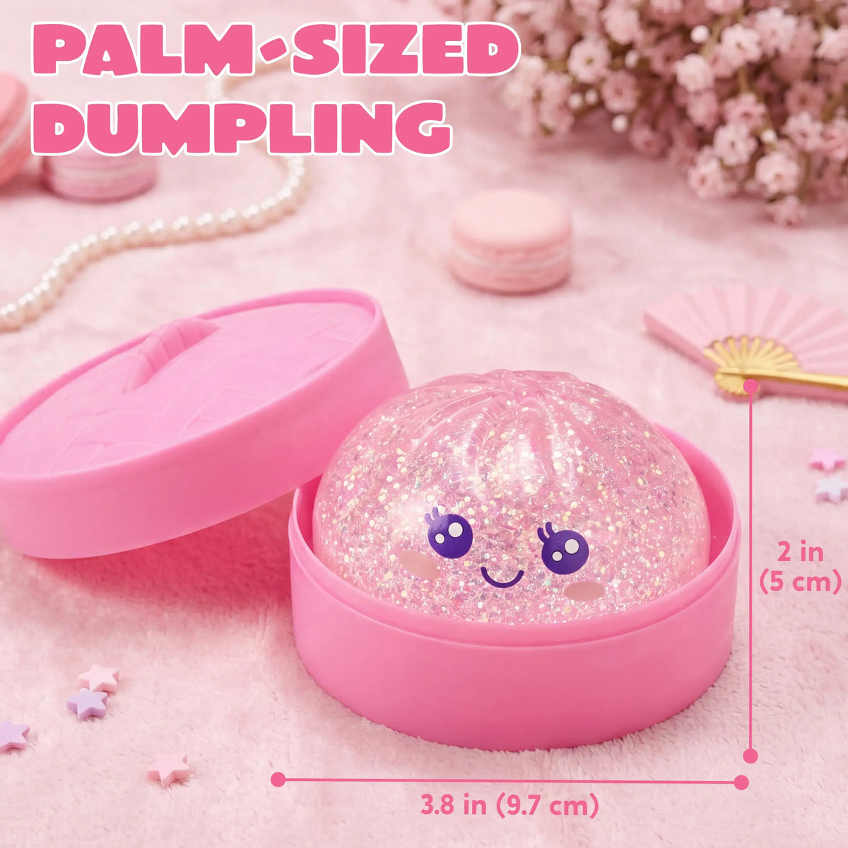 DumplingPop Squishy Toy – Soft Sensory Fidget & Stress Relief Squeeze Toy