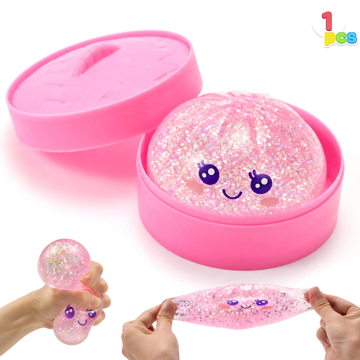 DumplingPop Squishy Toy – Soft Sensory Fidget & Stress Relief Squeeze Toy