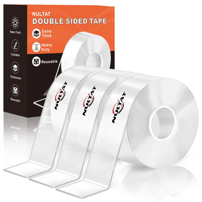 ClearBond Double-Sided Gel Tape – 10FT Removable High-Strength Adhesive