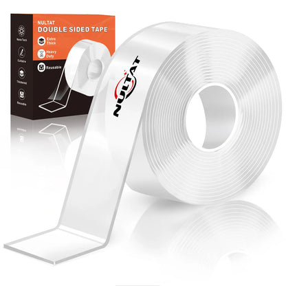 ClearBond Double-Sided Gel Tape – 10FT Removable High-Strength Adhesive