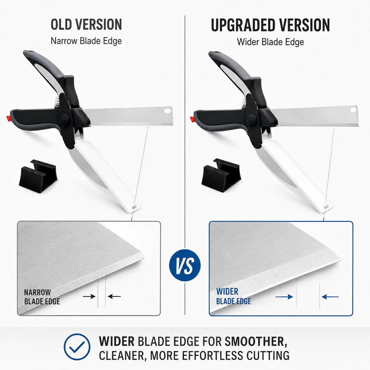 ChopMate 2-in-1 Kitchen Scissors – Built-In Cutting Board Food Prep Tool