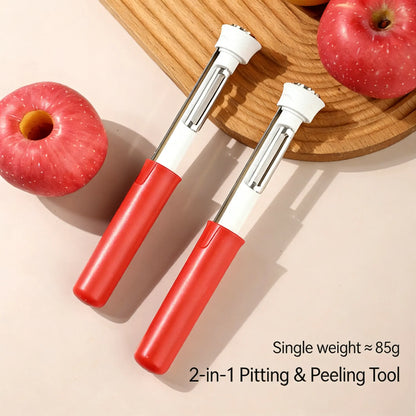 CoreMate 2-in-1 Apple Corer & Peeler – Stainless Steel Fruit Prep Tool