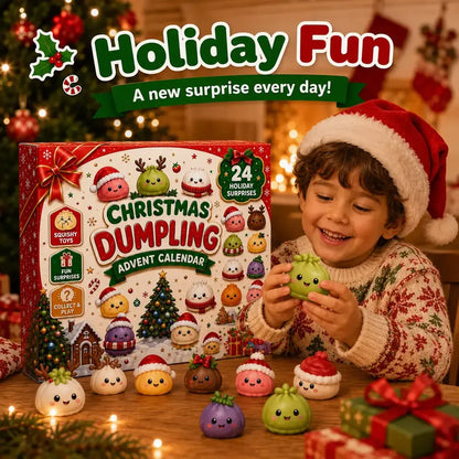 Squishmas 2026 Advent Calendar – 24 Days of Dumpling Squishy Surprises