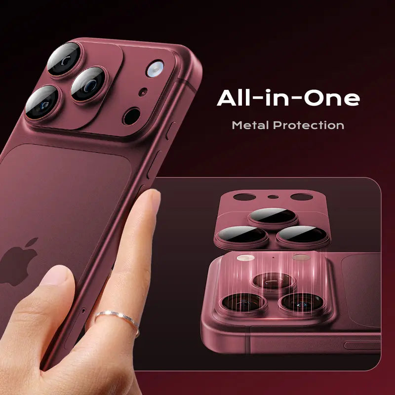 LensGuard Magnetic Camera Protector – HD Clear Scratch-Resistant Lens Cover