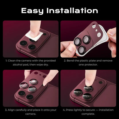 LensGuard Magnetic Camera Protector – HD Clear Scratch-Resistant Lens Cover