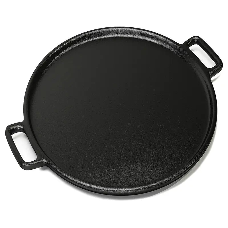 Pre-Seasoned Cast Iron Pizza Pan with Dual Handles - original gallery 1