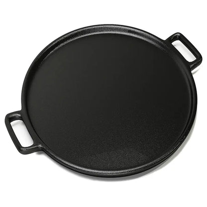 Pre-Seasoned Cast Iron Pizza Pan with Dual Handles - original gallery 1
