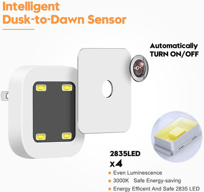 Smart Auto-Sensing LED Night Light: Soft Glow for Every Corner
