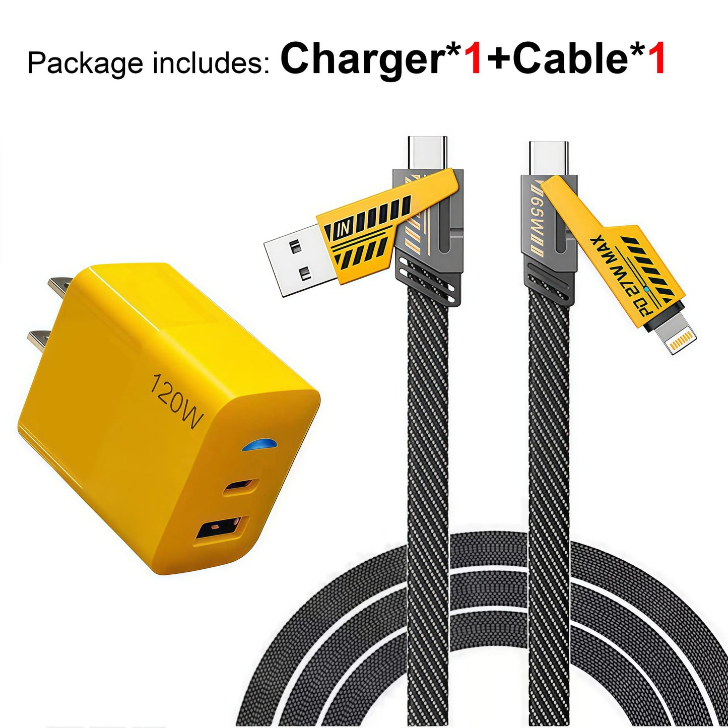 1-Pack Portable Fast Charger