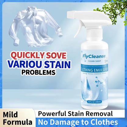 (2 Pack) FlyCleanse Clothing emulsifier，Non-Ionic Laundry Pre-Treatment for Vintage Clothes & Thrift Finds