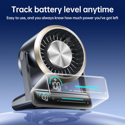 Coolhill Desktop Fan Turbo Table Fan