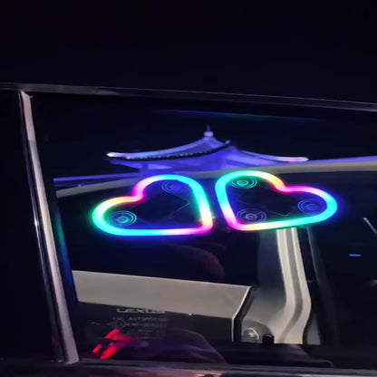 GlowRide Solar Neon Car Light – Wireless LED Interior Ambient Decor