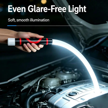 FlexBeam 27" Rechargeable LED Work Light – Bendable Hands-Free Repair Light
