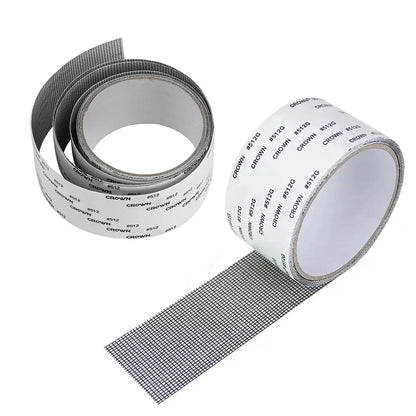 (3 Pack) Window Screen Repair Tape, Adhesive Gray Screen Repair Strip