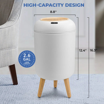 Pukomc Smart Induction Waterproof Trash Can
