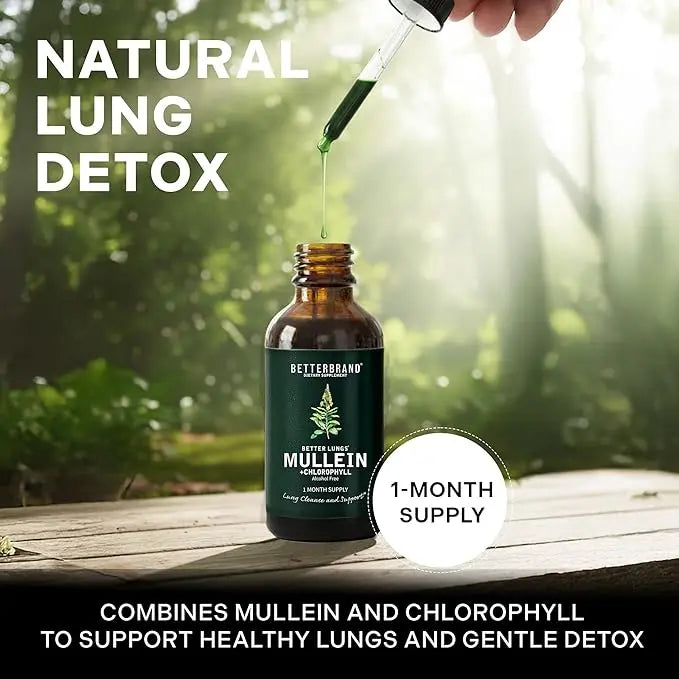 Betterbrand Mullein Leaf & Chlorophyll Drops