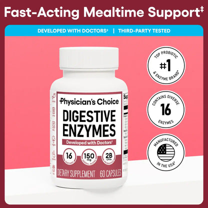 Say Goodbye to Bloating: Advanced Multi-Enzyme Gut Relief