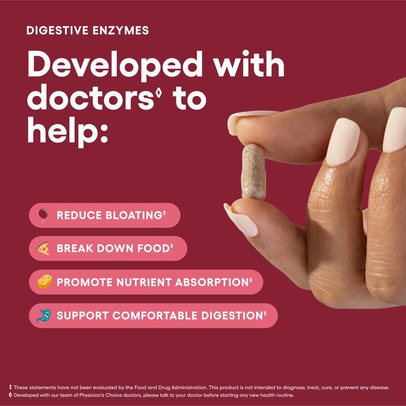 Say Goodbye to Bloating: Advanced Multi-Enzyme Gut Relief