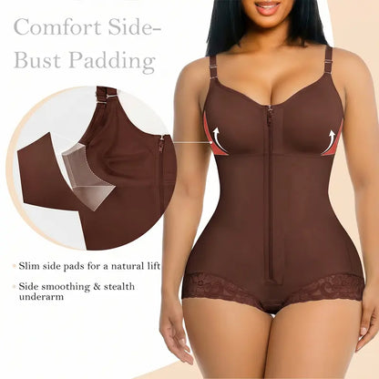 Dual-Layer Overbust Shaping Bodysuit - original gallery 5