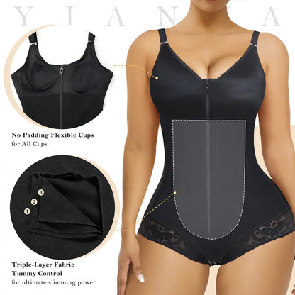 Dual-Layer Overbust Shaping Bodysuit - original gallery 3