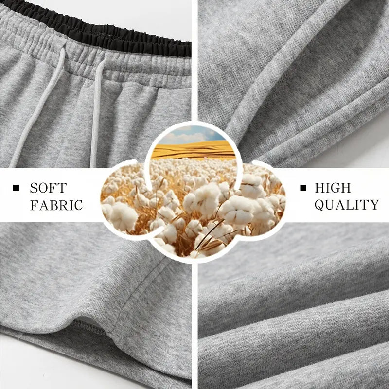 Drawstring Wide-Leg Sweatpants — 2-Pack - original gallery 3