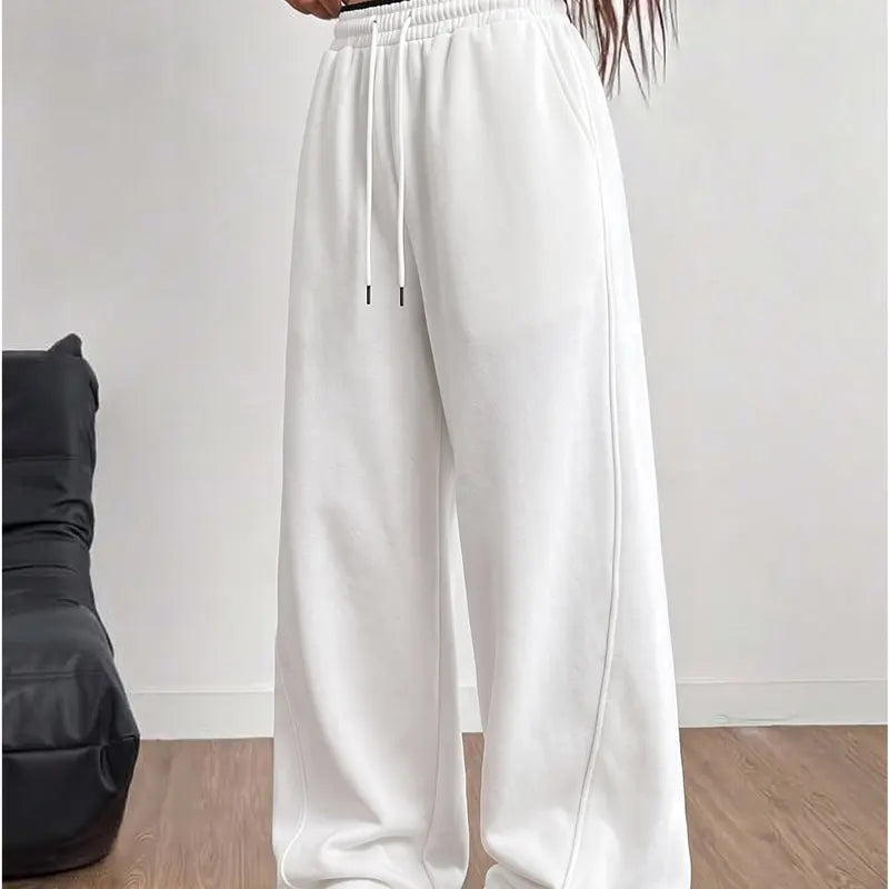 Drawstring Wide-Leg Sweatpants — 2-Pack - original gallery 7