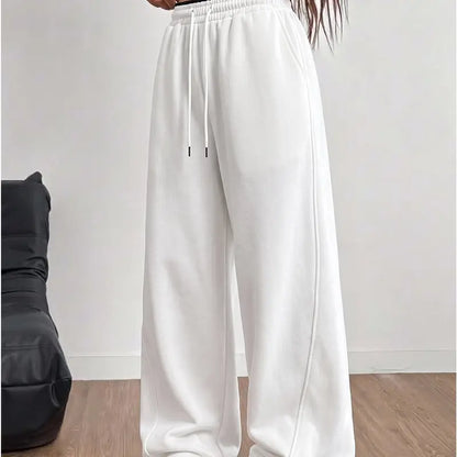 Drawstring Wide-Leg Sweatpants — 2-Pack - original gallery 7