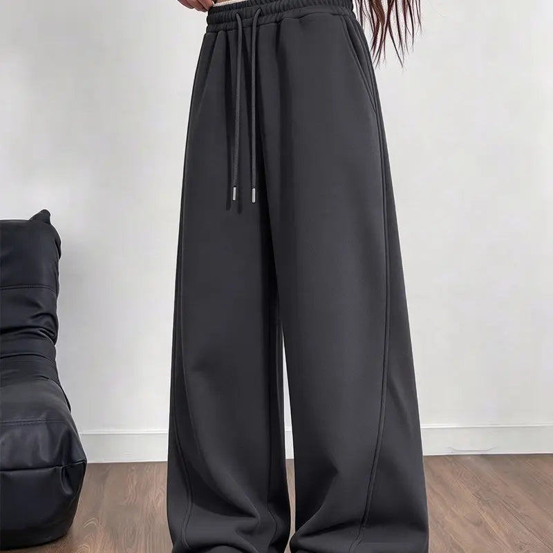 Drawstring Wide-Leg Sweatpants — 2-Pack - original gallery 5