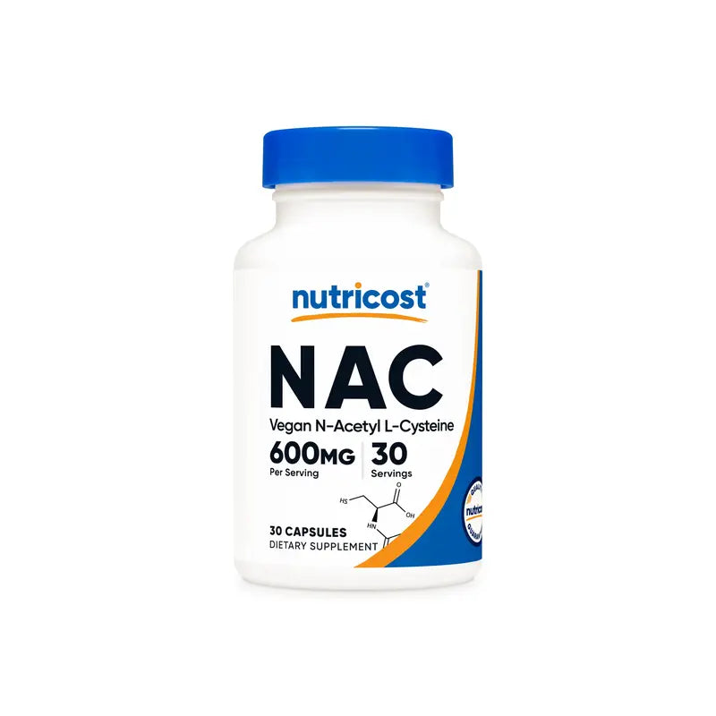 NAC 600 mg Supplement — 30 Capsules - 30 Capsules