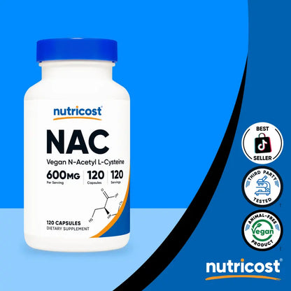 NAC 600 mg Supplement — 30 Capsules - original gallery 1