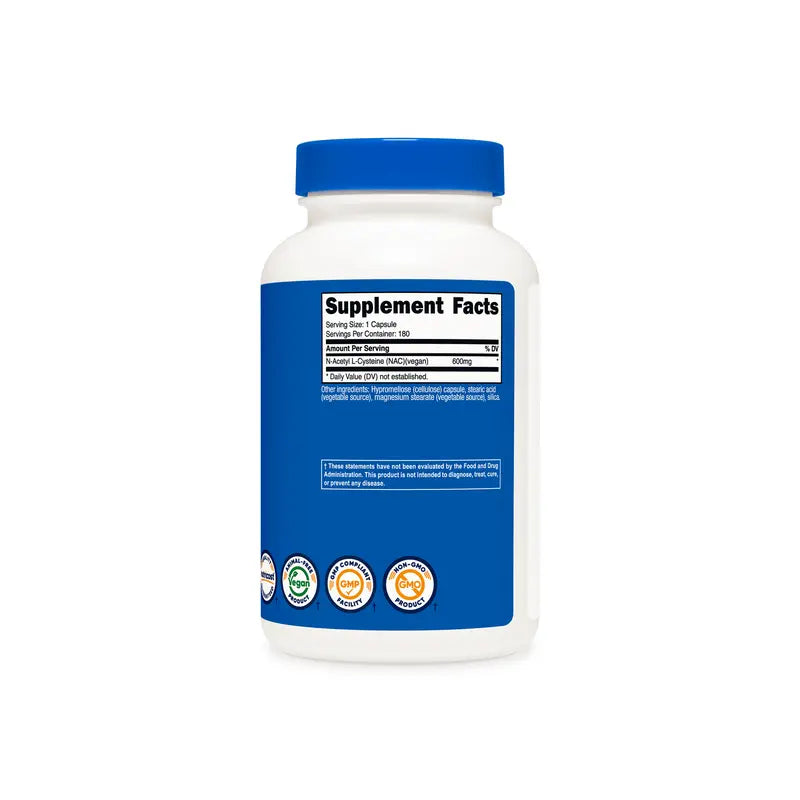 NAC 600 mg Supplement — 30 Capsules - original gallery 7