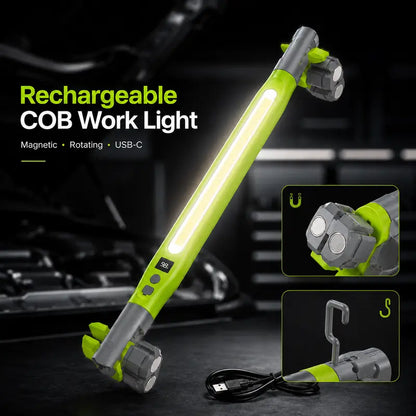 USB-C Rechargeable Magnetic COB Work Light - original gallery 5