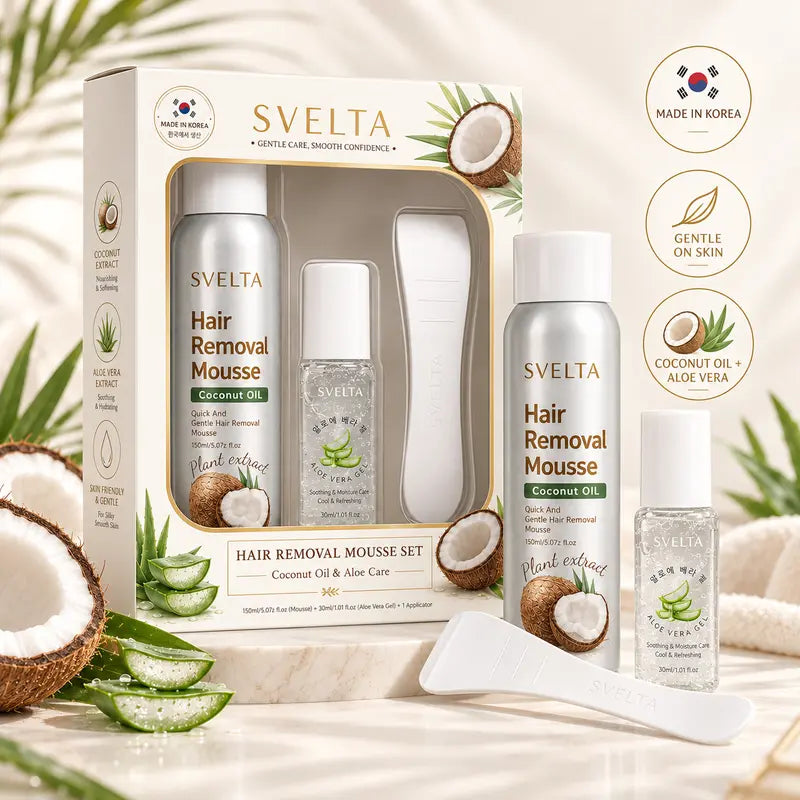 SVELTA hair removal mousse kit photo 1