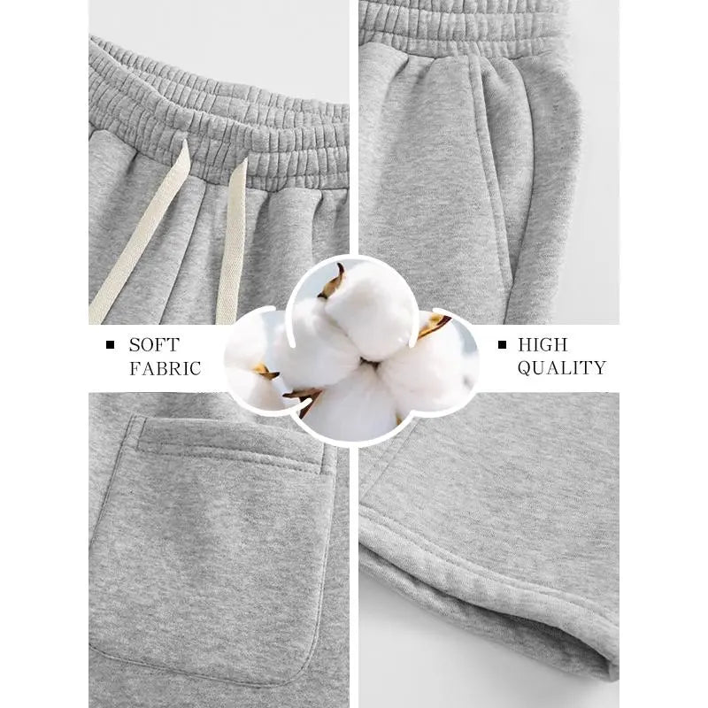 Fleece-Lined Drawstring Sweatpants - original gallery 5