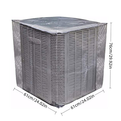 Heavy-duty mesh AC cover outdoor view 2