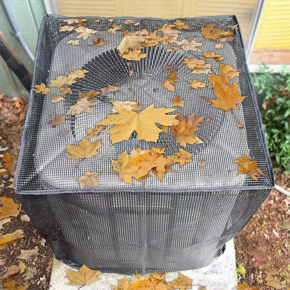 Heavy-duty mesh AC cover outdoor view 1