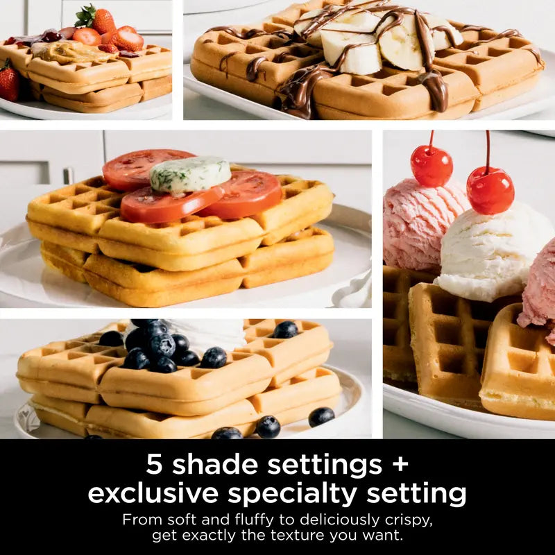 Ninja Belgian Waffle Maker PRO — Vertical NeverStick Design - original gallery 6